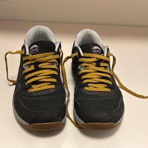 Lems Men's Black Tan Gold Sneakers